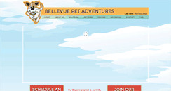Desktop Screenshot of bellevuepetadventures.com